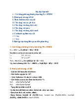 Cân bằng phản ứng sau Fe + HNO3 → Fe(NO3)3 + NO+ H2O/ Khoa học tự nhiên 8