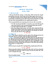 Bài tập chương 4: Năng lượng | Vật lý đại cương I | Đại học Bách Khoa Hà Nội