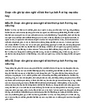 Đoạn văn ghi lại cảm nghĩ về bài thơ lục bát À ơi tay mẹ siêu hay | Ngữ văn 6