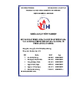 Đề tài: hoàn thiện công tác kế toán tiền lương  Và các khoản trích theo lương tại công ty  Tnhh sản xuất sophia| Khóa luận tốt nghiệp | Trường Đại học Công Nghiệp Thành phố Hồ Chí Minh