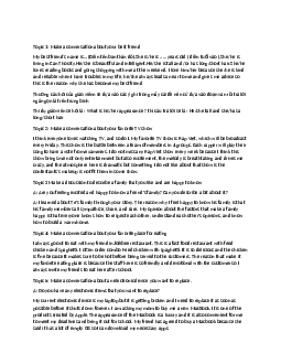 Các dạng bài tập Topic