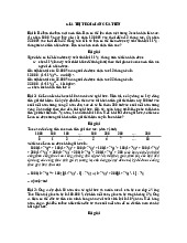 Bài tập quản trị tài chính | Đại học Thủ đô Hà Nội