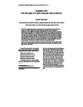 Nghiên Cứu Nghĩa và Ý Nghĩa Trong Ngôn Ngữ Học Hiện Đại