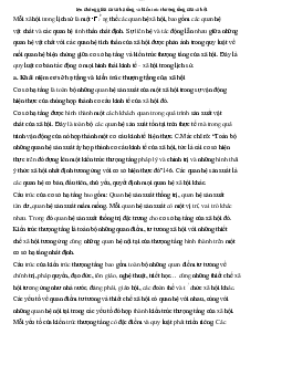 Cơ sở hạ tầng và kiến trúc thượng tầng