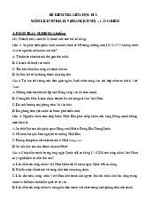 Đề thi giữa học kỳ 1 môn Lịch sử & Địa Lý  lớp 9 năm học 2024 - 2025 | Bộ sách Cánh diều