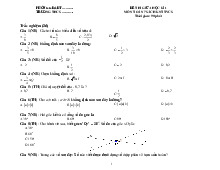 TOP 9 đề thi giữa học kỳ 1 môn Toán lớp 7 năm học 2024 - 2025 | Bộ sách Kết nối tri thức