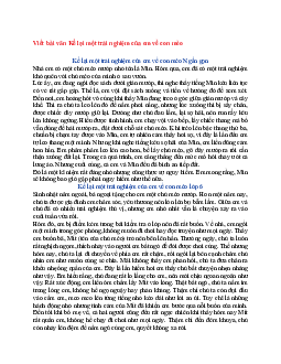 Văn mẫu lớp 6 Kết nối tri thức bài Viết bài văn Kể lại một trải nghiệm của em về con mèo
