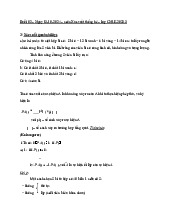Bài tập xác suất thống kê - Lớp CN1 . Môn Xác suất thống kê(XSTK) | Đại học Trường Đại học Công nghệ thông tin, Đại học Quốc gia Thành phố Hồ Chí Minh.