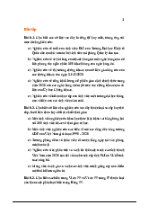 Bài tập môn xác suất thống kê | Đại học Kinh Tế Quốc Dân