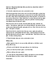 Bài tiểu luận môn Triết học Mác - Lênin | Trường Đại học Khoa Học Xã Hội và Nhân Văn, Đại học Quốc gia Hà Nội