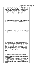 Bài tập chế độ bầu cử - Tài chính doanh nghiệp | Trường Đại Học Công Đoàn