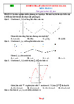 Đề Kiểm Tra Giữa Học Kỳ 1 Toán 12 Kết Nối Tri Thức Giải Chi Tiết-Đề 1