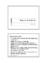 Bài giảng chương 1: Nhập môn về kinh tế học | Trường Đại học Kinh Tế TPHCM