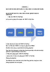 CHƯƠNG 4 Dân chủ xã hội chủ nghĩa  và nhà nước xã hội chủ nghĩa môn Chủ nghĩa xã hội và khoa học  | Học viện Nông nghiệp Việt Nam