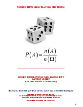 Ôn kiến thức, luyện kỹ năng Toán 10 chủ đề xác suất cổ điển