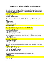 Đề cương ôn thi môn lịch sử đảng/ Trường đại học Nguyễn Tất Thành