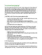 Nội dung quản trị học căn bản/ Trường đại học kinh tế - luật đại học quốc gia thành phố Hồ Chí Minh