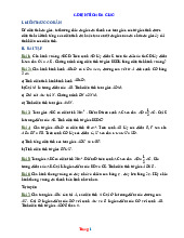 Bài Tập Hình 8 Bài Diện Tích Đa Giác Có Lời Giải