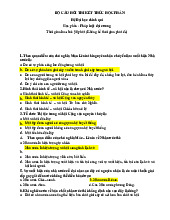 TOP câu hỏi trắc nghiệm ôn thi cuối kì Môn Pháp luật đại cương | Học viện Chính sách và Phát triển