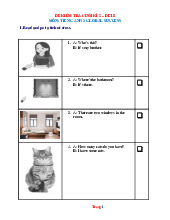 Đề Ôn Tập Kỳ 2 Tiếng Anh 3 Global Success 2024-2025 Có Đáp Án-Đề 18