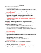 Chương 1 - Đặc điểm Vi sinh vật và Ứng dụng trong Xử lý Môi Trường (VSMT) | Đại học Văn Lang