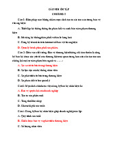 Câu hỏi trắc nghiệm có đáp án ôn tập chương 5 môn Kinh tế vi mô 1 | Học viện Tài chính