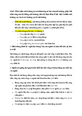 Đề cương về môi trường | Trường Đại học Luật - Đại học Quốc gia Hà Nội