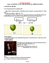 Các Dạng Toán Bài Định Luật Boyle Vật Lí 12 Có Lời Giải