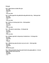 TOP câu hỏi trắc nghiệm về Tài nguyên và Nguồn lực trong Nền Kinh Tế | Môn Kinh tế vi mô - Đại học Khoa học và Công nghệ Hà Nội