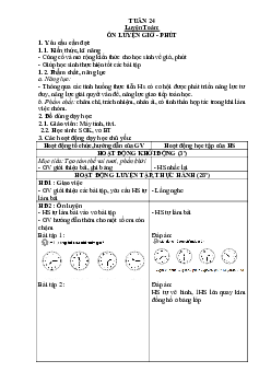 Giáo án buổi 2 Toán 2 sách Cánh diều (Cả năm) | Tuần 24