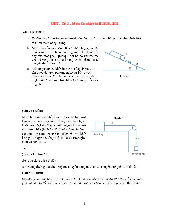 Đề thi Cơ nhiệt kỳ 2 năm học 2020-2021 | Trường Đại học Công nghệ, Đại học Quốc gia Hà Nội