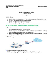 Lab 5: Routing và DNS | Tài liệu Mạng Máy Tính