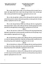 Bài tập nhóm - Luật Dân Sự | Trường Đại học Luật, Đại học Quốc gia Hà Nội