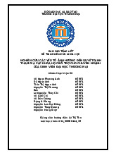 Nghiên cứu Yếu Tố Ảnh Hưởng Đến Quyết Định Tham Gia Khóa Học | Bài thảo luận phương pháp nghiên cứu khoa học