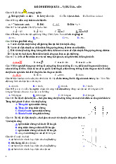 Đề ôn hết HK1 - Vật lí 10 - Số 5