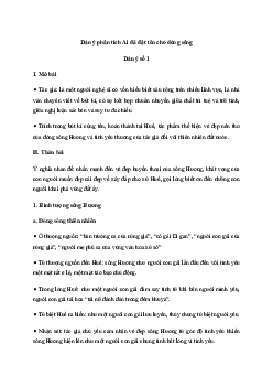 Phân tích bài Ai đã đặt tên cho dòng sông hay nhất | Văn mẫu lớp 12