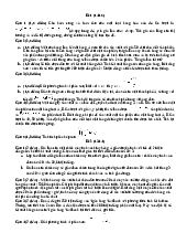 Tổng hợp một số đề thi môn Kinh tế vi mô | Trường Đại học Kinh Tế Quốc Dân