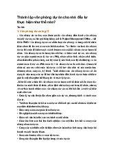 Thành lập văn phòng dự án cho nhà đầu tư thực hiện như thế nào?