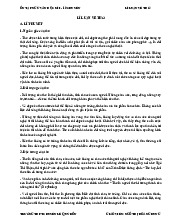 Lí luận về Thơ - Ngữ Văn 10