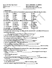 Unit 9. CHOOSING A CAREER PRACTICE TEST – 12BV | Học viện Hành chính Quốc gia