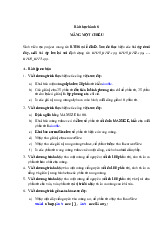 Bài thực hành 8 Mảng một chiều