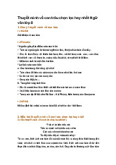 Thuyết minh về con trâu chọn lọc hay nhất Ngữ văn lớp 8