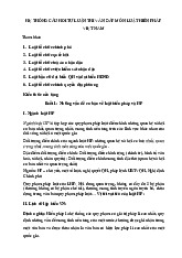 Vấn Đáp Tự Luận Môn Luật Hiến Pháp | Trường Đại học Luật Hà Nội