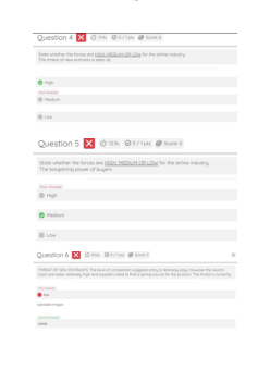 Bài tập trắc nghiệm (quizzlet) môn Quản trị chiến lược có đáp án