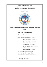 Ảnh Hưởng của IQ và EQ đến Tâm Lý Người Lao Động | Môn Tâm lý học lao động- Trường Đại học Lao động - Xã hội