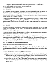 Chương 3: Giao dịch dân sự - Luật Dân Sự | Trường Đại học Luật, Đại học Quốc gia Hà Nội