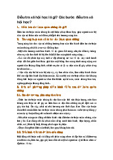 Điều tra xã hội học là gì? Các bước điều tra xã hội học?