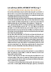 Lãi suất thực (REAL INTEREST RATE) là gì ?