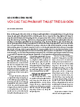 Bài tham luận góc nhìn công nghệ với các tác phẩm mỹ thuật trẻ Sài Gòn | Trường Đại học Mỹ thuật Thành phố Hồ Chí Minh