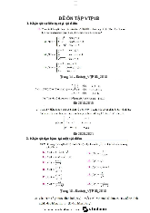 Bài tập ôn tập vi tích phân 1B cuối kỳ 2021-2022 - Toán ứng dụng | Trường Đại học Khoa học Tự nhiên, Đại học Quốc gia Thành phố Hồ Chí Minh
